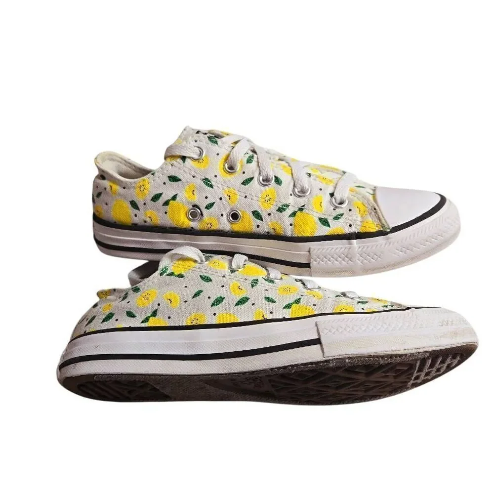Converse lemon sneakers 2